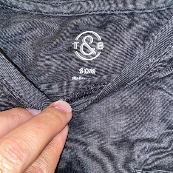 NWT Treasure & Bond Washed Pocket T-Shirt - Picture 5 of 5